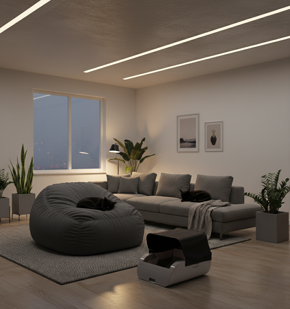 Edge™ Smart Self-Cleaning Cat Litter Box