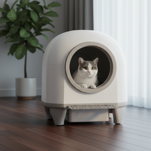 LittrBox Numa™ Smart Self-Cleaning Litter Box – 90L Extra-Large Interior