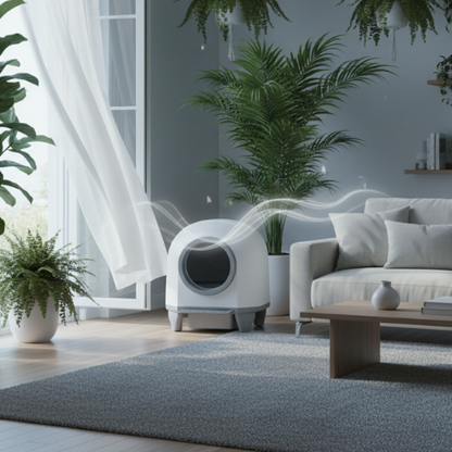 LittrBox Numa™ Smart Self-Cleaning Litter Box – 90L Extra-Large Interior