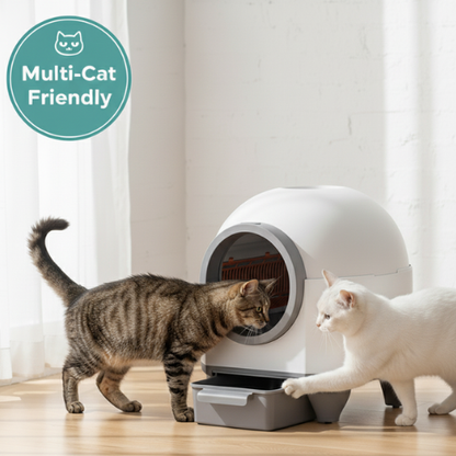 LittrBox Numa™ Smart Self-Cleaning Litter Box – 90L Extra-Large Interior