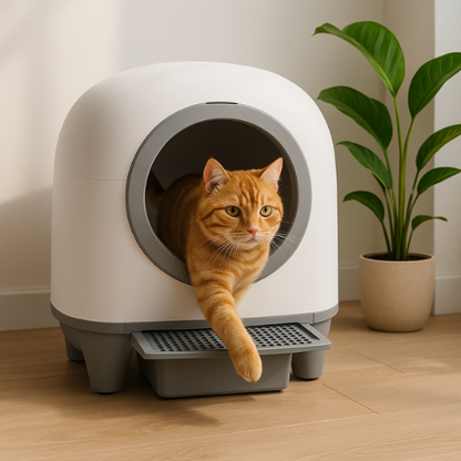 LittrBox Numa™ Smart Self-Cleaning Litter Box – 90L Extra-Large Interior