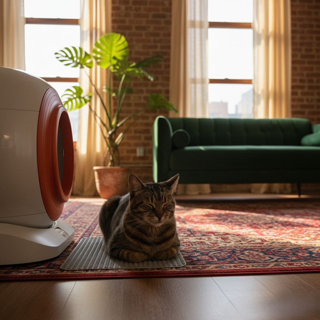Orbit™ Smart Self-Cleaning Cat Litter Box