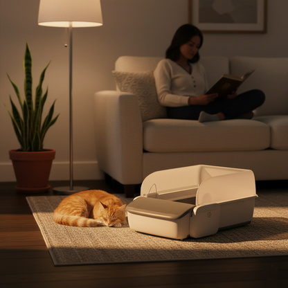 Flex™ Smart Self-Cleaning Cat Litter Box