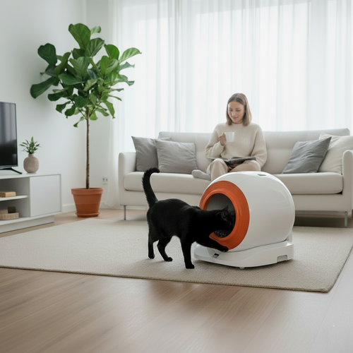 Orbit™ Smart Self-Cleaning Cat Litter Box