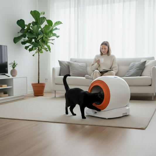 Orbit™ Smart Self-Cleaning Cat Litter Box