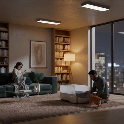 Flex™ Smart Self-Cleaning Cat Litter Box